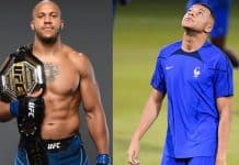 Ciryl Gane adresse un message puissant à Kylian Mbappé