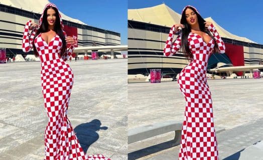 Miss Croatie, l’influenceuse aux tenues osées qui a agité le Qatar refait sensation