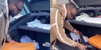 Quand Gims se balade avec un fusil dans son coffre