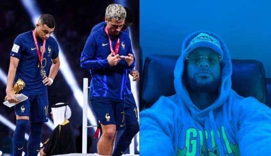 Booba rigole de la défaite de la France, les fans le remettent en place