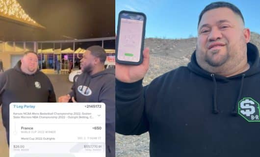 Il aurait empoché 550 000 € avec la victoire de France mais à cash-out avant le match