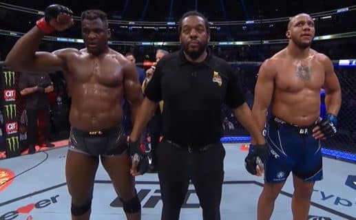 Ciryl Gane remet en cause la victoire de Francis Ngannou