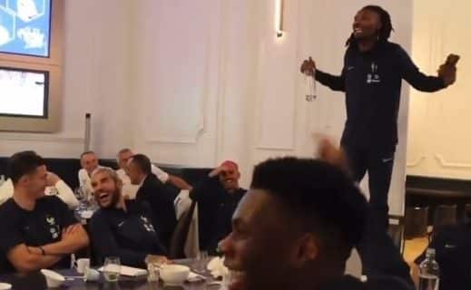 Khéphren Thuram ambiance les Bleus sur un classique de Kalash Criminel