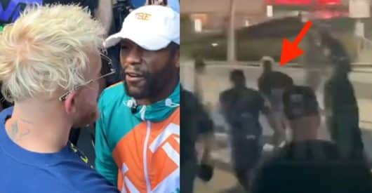 Jake Paul fuit en courant face à Floyd Mayweather puis le provoque sur Twitter