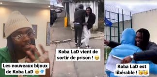 La grosse annonce de Koba LaD qui fête sa liberté avec ses proches