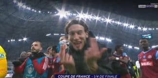 Les joueurs d’Annecy chambrent les Marseillais avec Jul