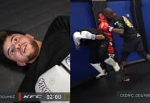 Just Riadh se bat avec Cédric Doumbé en MMA et se fait mettre KO