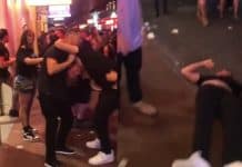 Nate Diaz craque et étrangle un inconnu dans une bagarre de rue qui finit KO