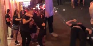 Nate Diaz craque et étrangle un inconnu dans une bagarre de rue qui finit KO