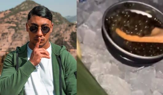 Maes choque en faisant manger à son frère de 5 ans du caviar