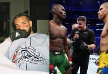 Drake mise gros sur Israel Adesanya et peut empocher une somme colossale
