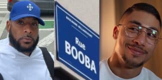 La rue au nom de Booba vandalisée fait le bonheur de Maes