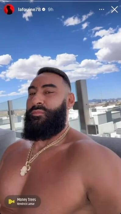 La Fouine affiche encore son physique fou 6