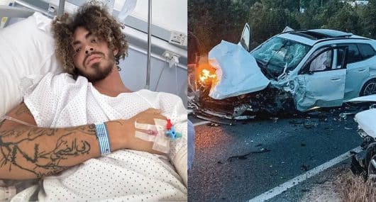 Le rappeur Zamdane a frôlé la mort dans une grave accident