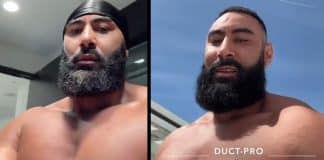 La Fouine affiche encore son physique fou