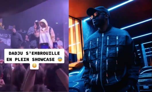 Dadju s'énerve sur scène avec des fans, Booba en rigole