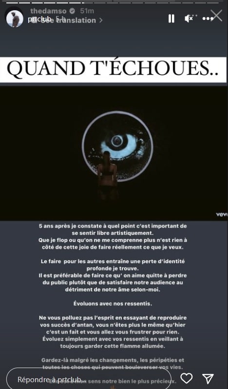 Damso justifie ses échecs, Booba le tacle sur sa fin de carrière
