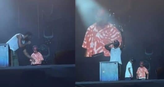 Damso invite sur scène son fils Lior