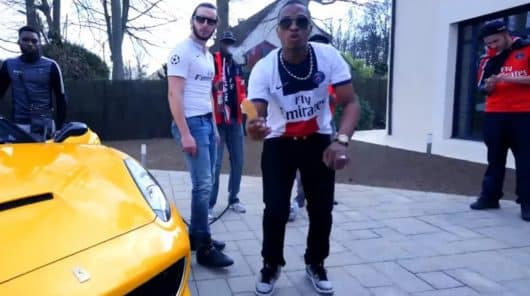 La nouvelle recrue du PSG fan de Niska qui lui adresse un message