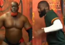 Cédric Doumbé affronte le poids lourd Big Boo de Fort Boyard