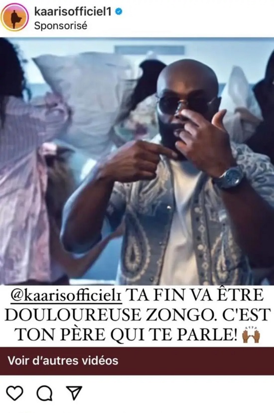 Booba annonce la fin de Kaaris et juge affligeant son feat avec Koba LaD 3
