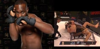Abou Debeing gagne son 1er combat pro de MMA en 28s, Gims réagit
