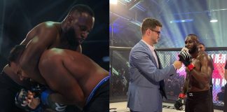 Abou Debeing remporte son 1er combat de MMA, Gims le félicite