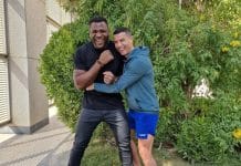 Francis Ngannou reçoit un cadeau à 125 000 € de Cristiano Ronaldo
