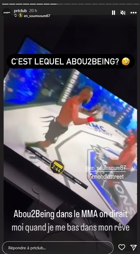 Le rappeur Abou Debeing ridiculisé par Booba sur sa performance dans l'octogone