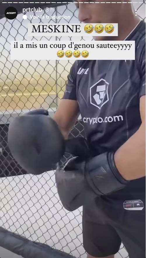 Maes s'entraine dans l'octogone et craint que Booba se désiste 4