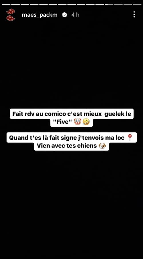 Maes s'entraine dans l'octogone et craint que Booba se désiste 7