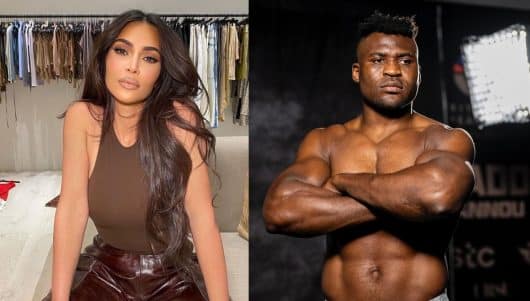 Francis Ngannou réagit à la rumeur d'une relation avec Kim Kardashian