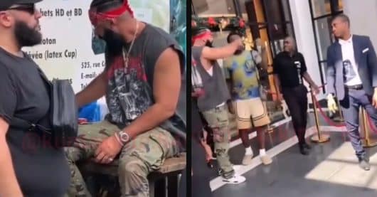 La Fouine, agacé par un fan, le refoule sèchement