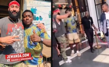 La Fouine frappe le téléphone d’un fan pour le recaler, il réagit