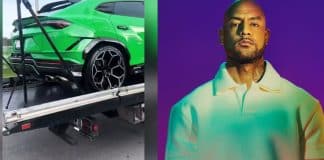 Booba se paye une magnifique Lamborghini Urus verte à plus de 310 000 $