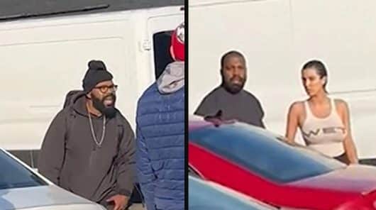 Kanye West et Bianca Censori insultés par un inconnu dans la rue