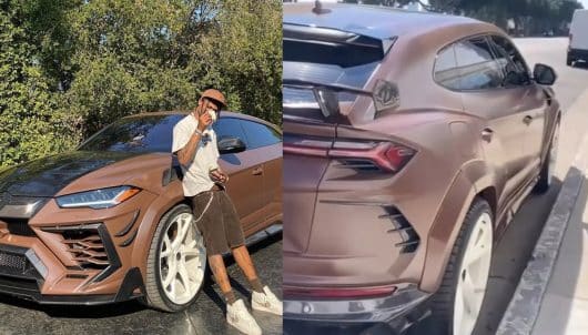 Travis Scott affiche sa Lamborghini Urus à 600 000€, un détail indigne