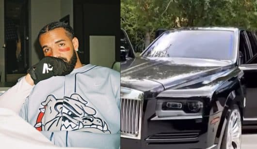 Drake présente sa magnifique Rolls Royce à 2 millions d’euros
