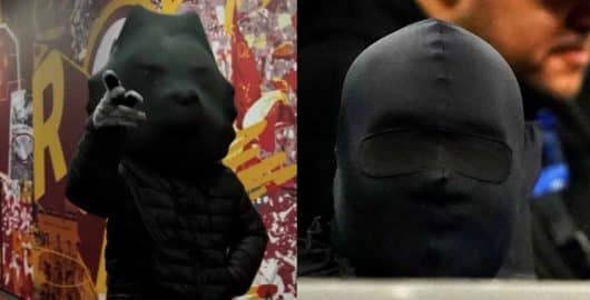 La Roma se moque du look de Kanye West à l'Inter avec sa mascotte