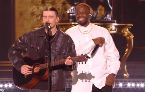 Dadju surprend Pierre en live à la Star Academy, le candidat réagit