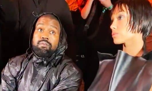 Kanye West apparait encore avec Bianca Censori en tenue transparente osée