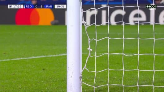 Mbappé déchire le filet du but avec sa frappe surpuissante [Vidéo]