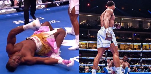 Anthony Joshua met KO Francis Ngannou dès le 2ème round