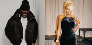 Dadju prend la défense d’Aya Nakamura face à une banderole choquante