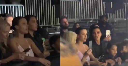 Bianca Censori et Kim Kardashian font sensation à la soirée de Kanye West
