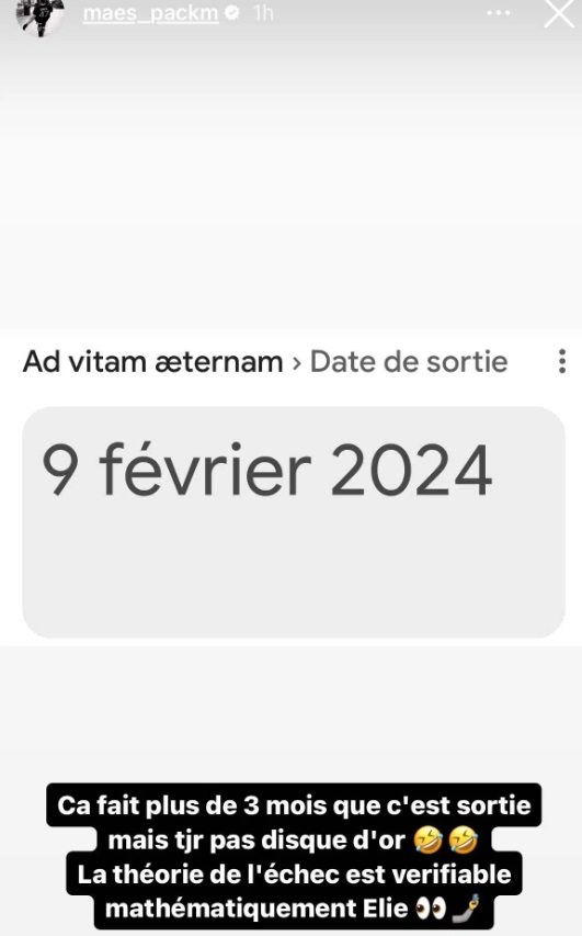 Maes ridiculise les ventes du dernier album de Booba 2