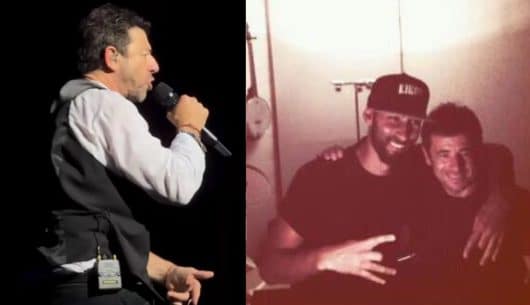 Patrick Bruel se met au rap en reprenant le couplet de La Fouine