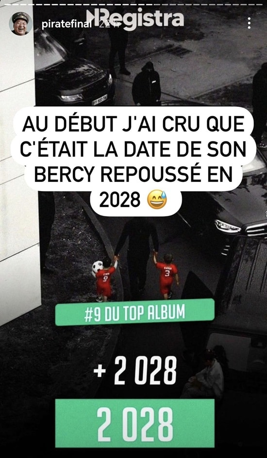 Booba ridiculise les 2 000 ventes du projet de Maes 3