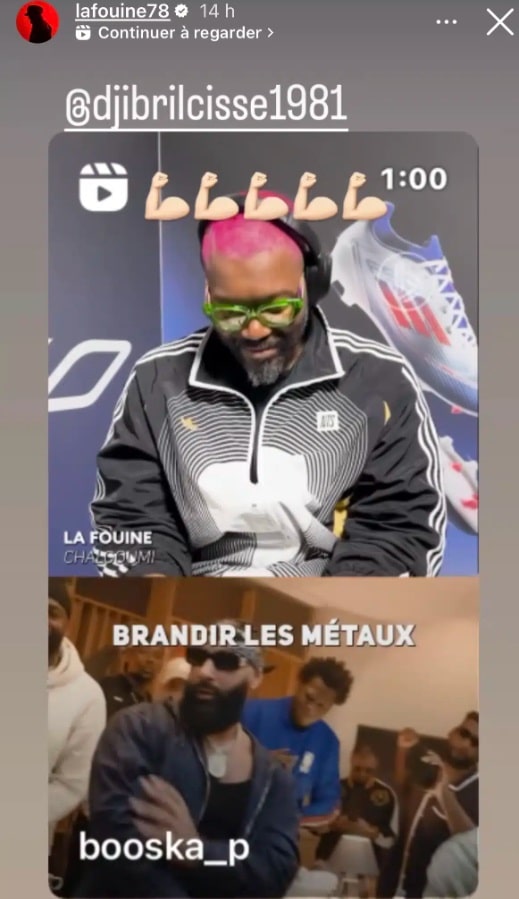 Djibril Cissé compare La Fouine à Kaaris et Booba ! Laouni réagit