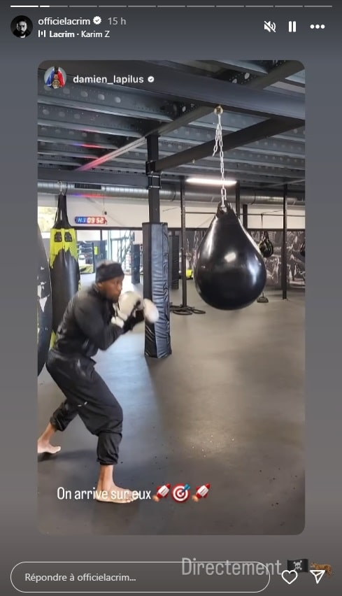 Lacrim fait passer un message à Damien Lapilus 2